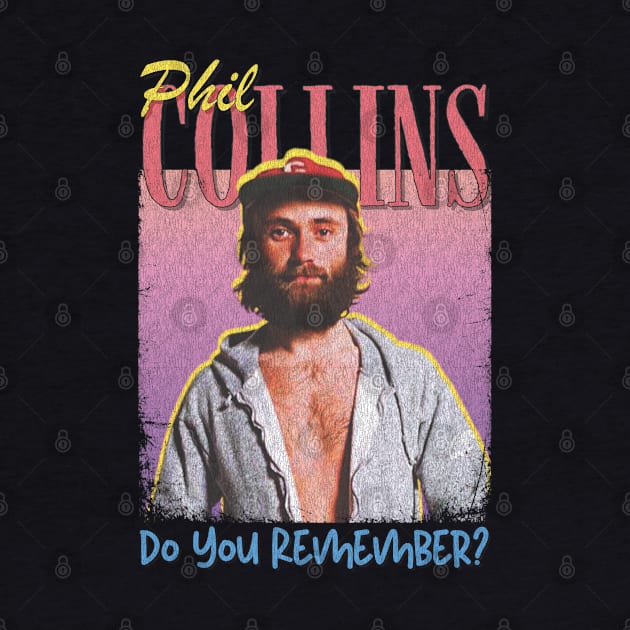 Phil Collins Vintage 1951 // Do You Remember? Original Fan Design Artwork by A Design for Life